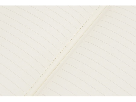 Блокнот Notepeno 130x205 мм с тонированными линованными страницами, черный