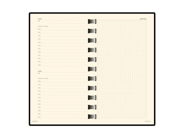 Ежедневник недатированный А5- Sienna, коричневый