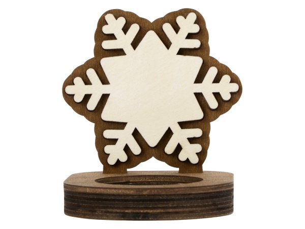 Подсвечник Снежинка