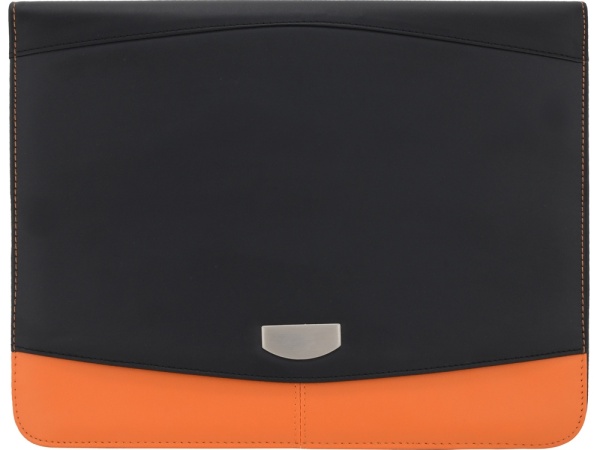 Папка для документов Gabin, черный/оранжевый