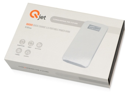 Внешний аккумулятор Quickr с функцией быстрой зарядки, 10000 mAh