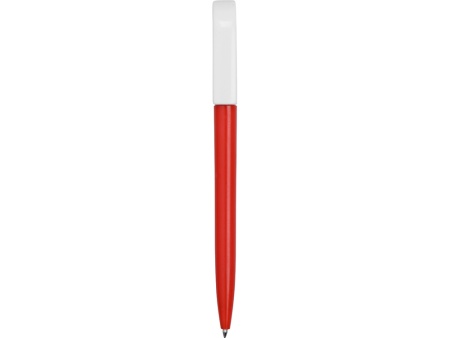 Ручка пластиковая шариковая Миллениум Color BRL, красный/белый